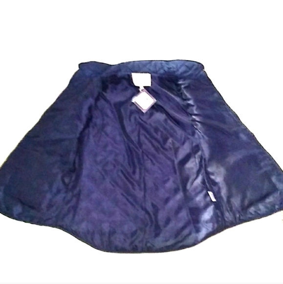 NWT Cambridge Quilted Polka-dot Puffer Vest - Picture 6 of 8